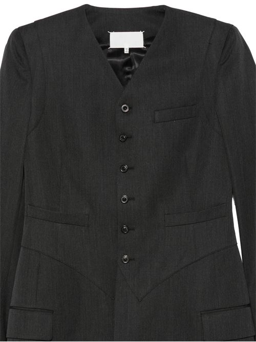 Cappotto a singolo petto MAISON MARGIELA | S29AA0320M35910855M